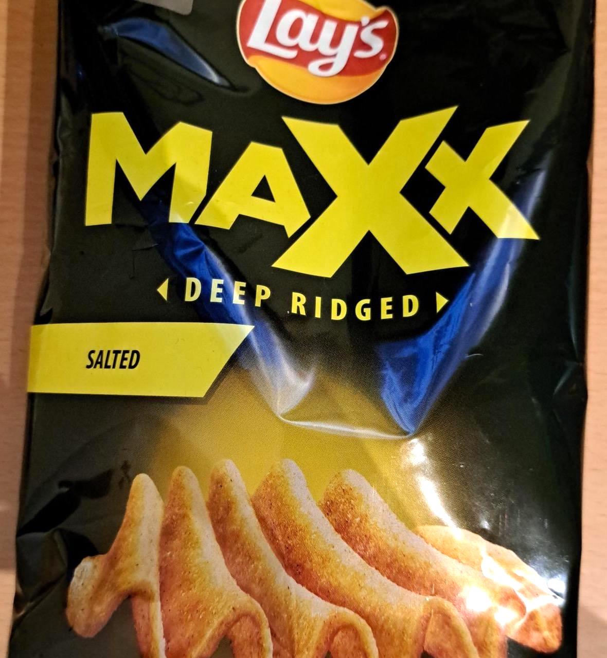 Képek - Lay's Maxx deep ridged sós