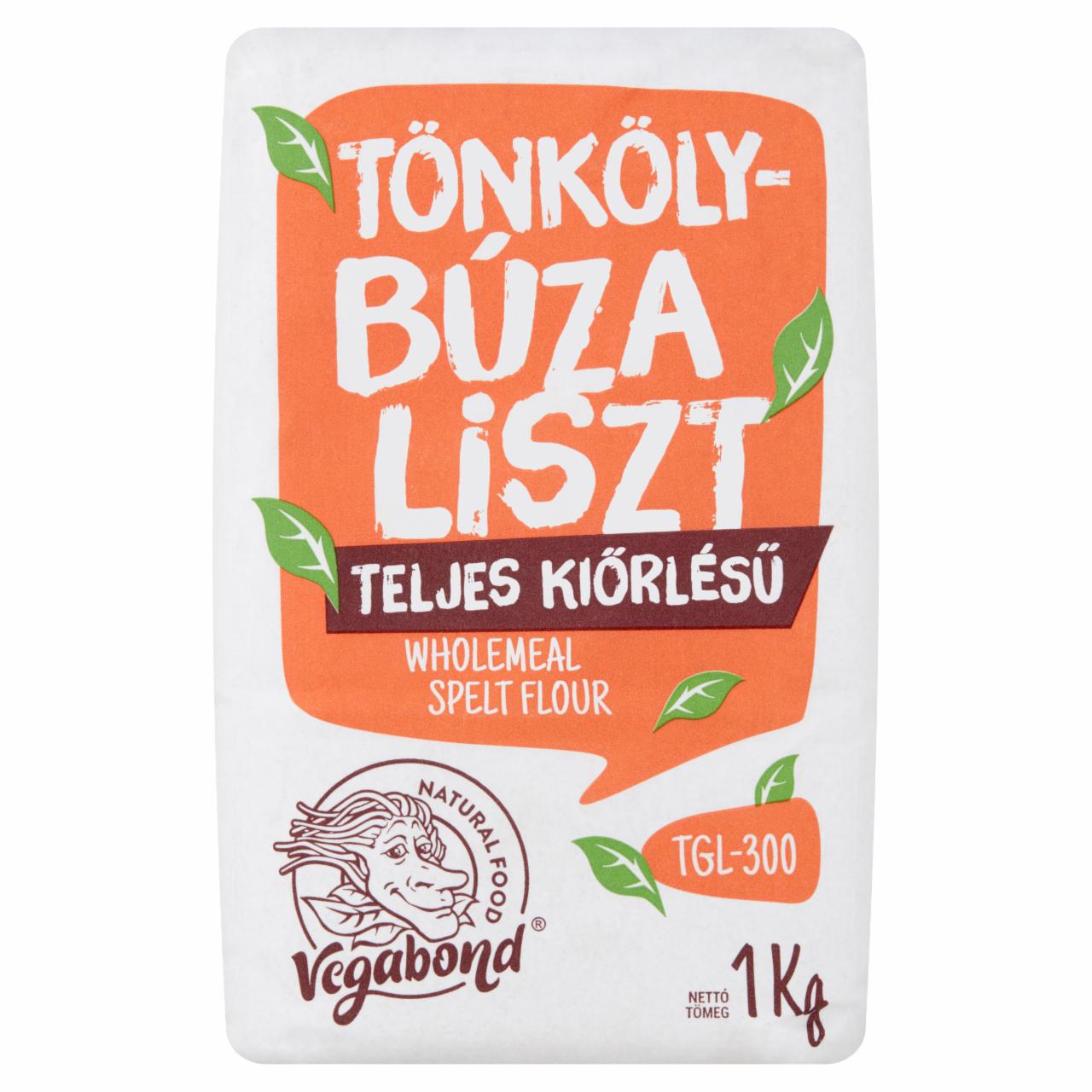 Képek - Vegabond teljes kiőrlésű tönkölybúzaliszt 1 kg