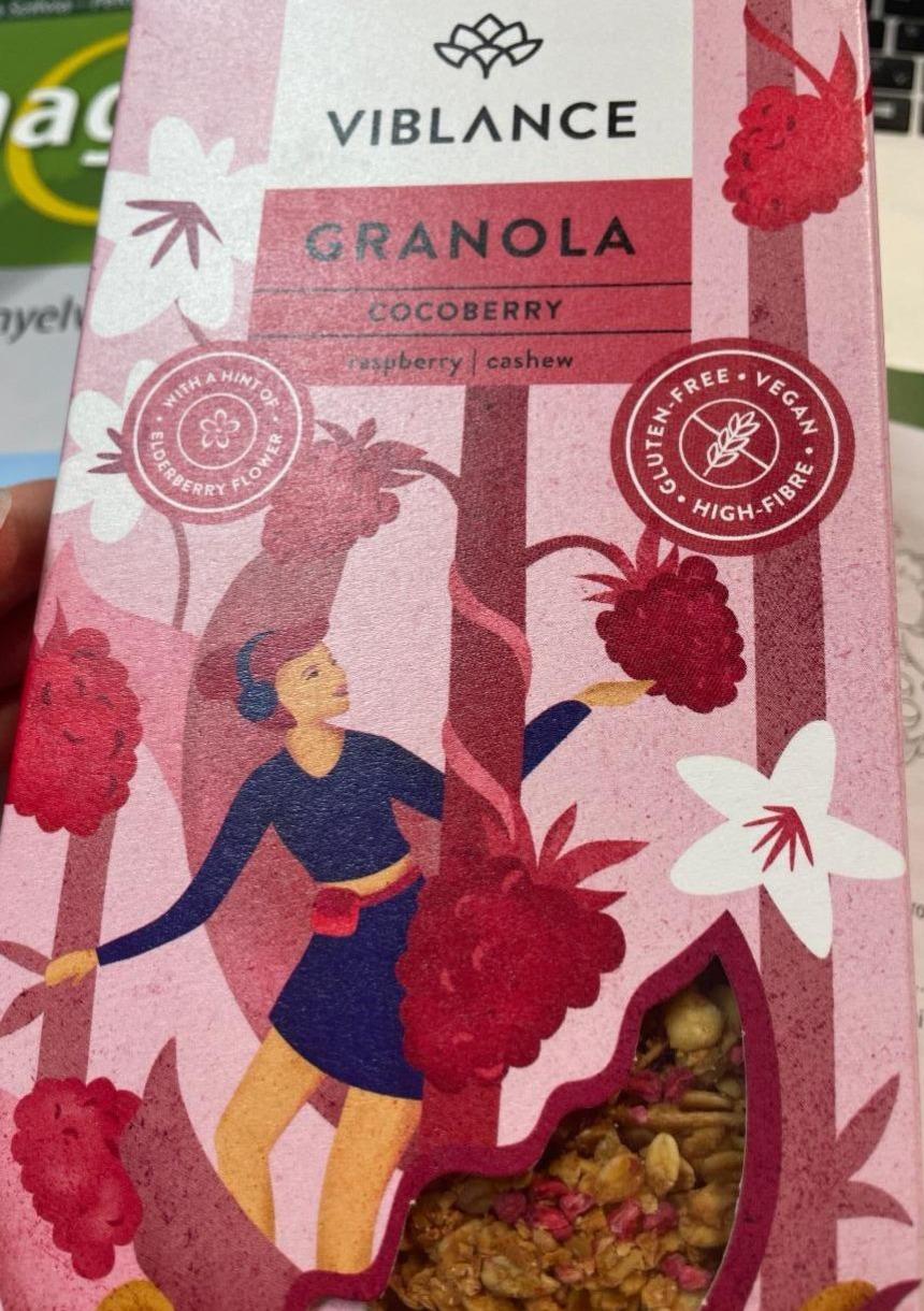 Képek - Viblance kókuszos-málnás granola 275 g