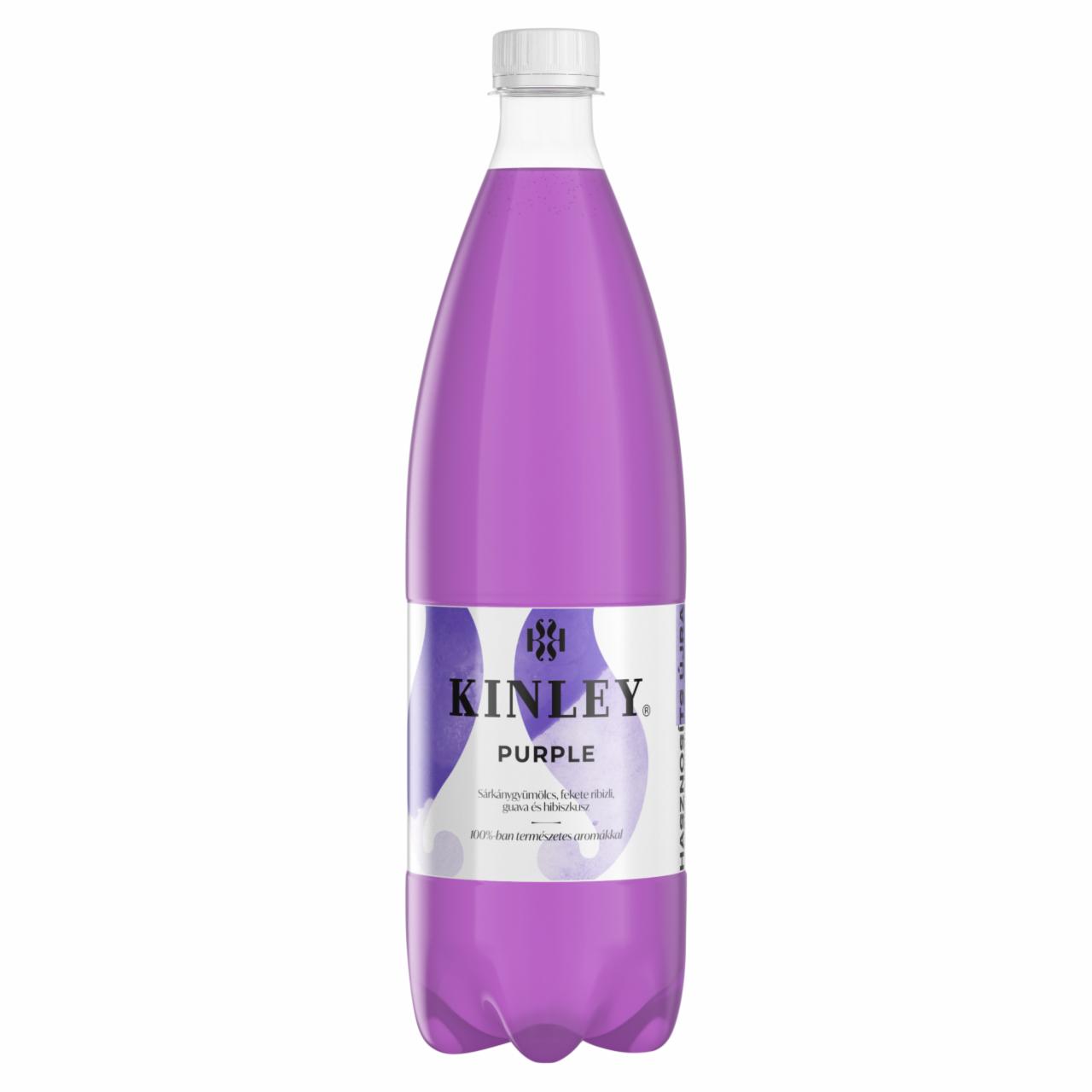 Képek - Kinley Purple vegyes gyümölcs ízű szénsavas üdítőital cukorral és édesítőszerekkel 1 l
