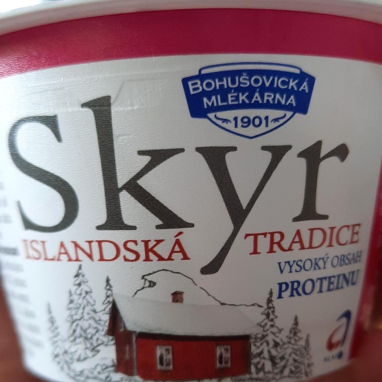 Képek - Skyr Áfonya Bohušovická mlékarna