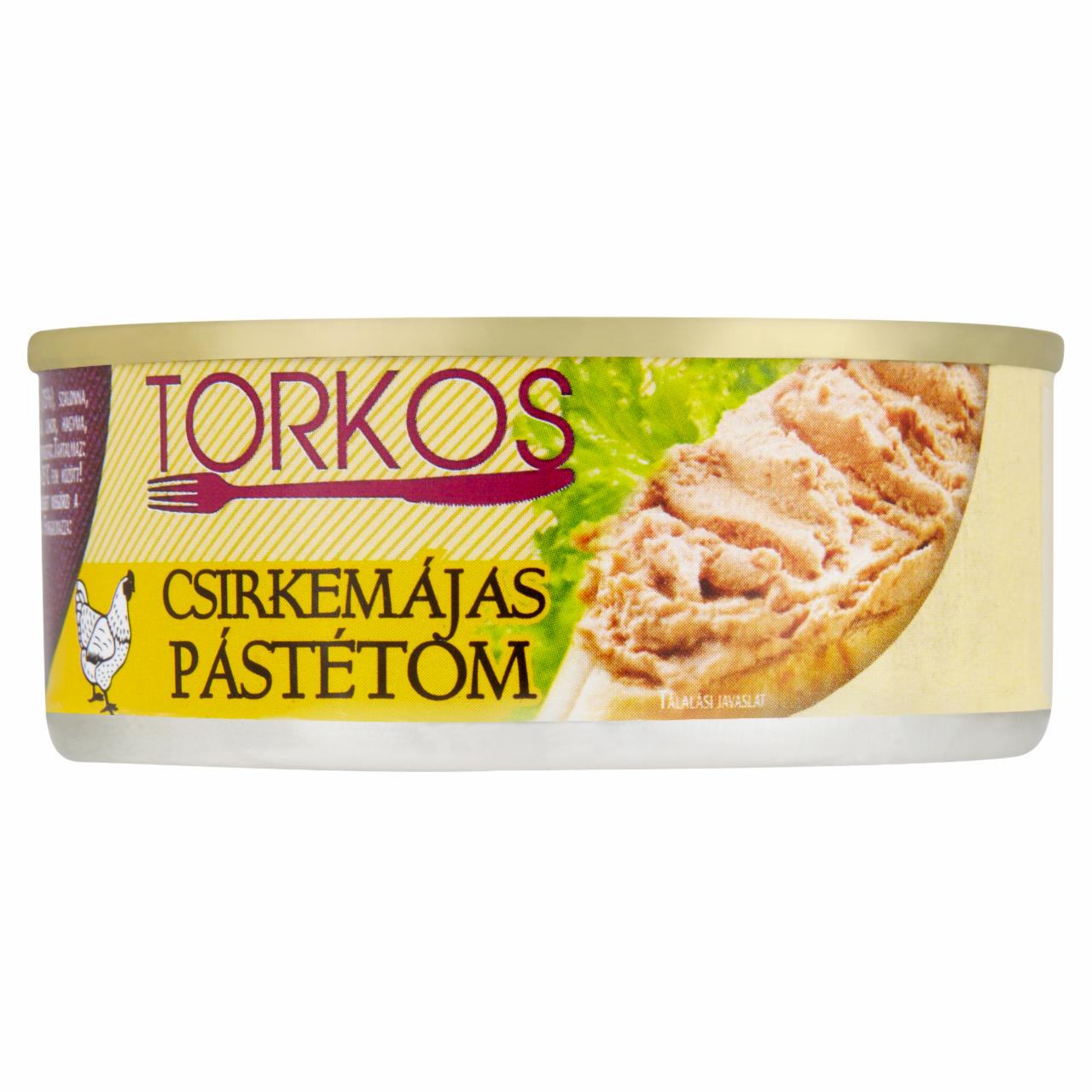 Képek - Torkos csirkemájas pástétom 100 g