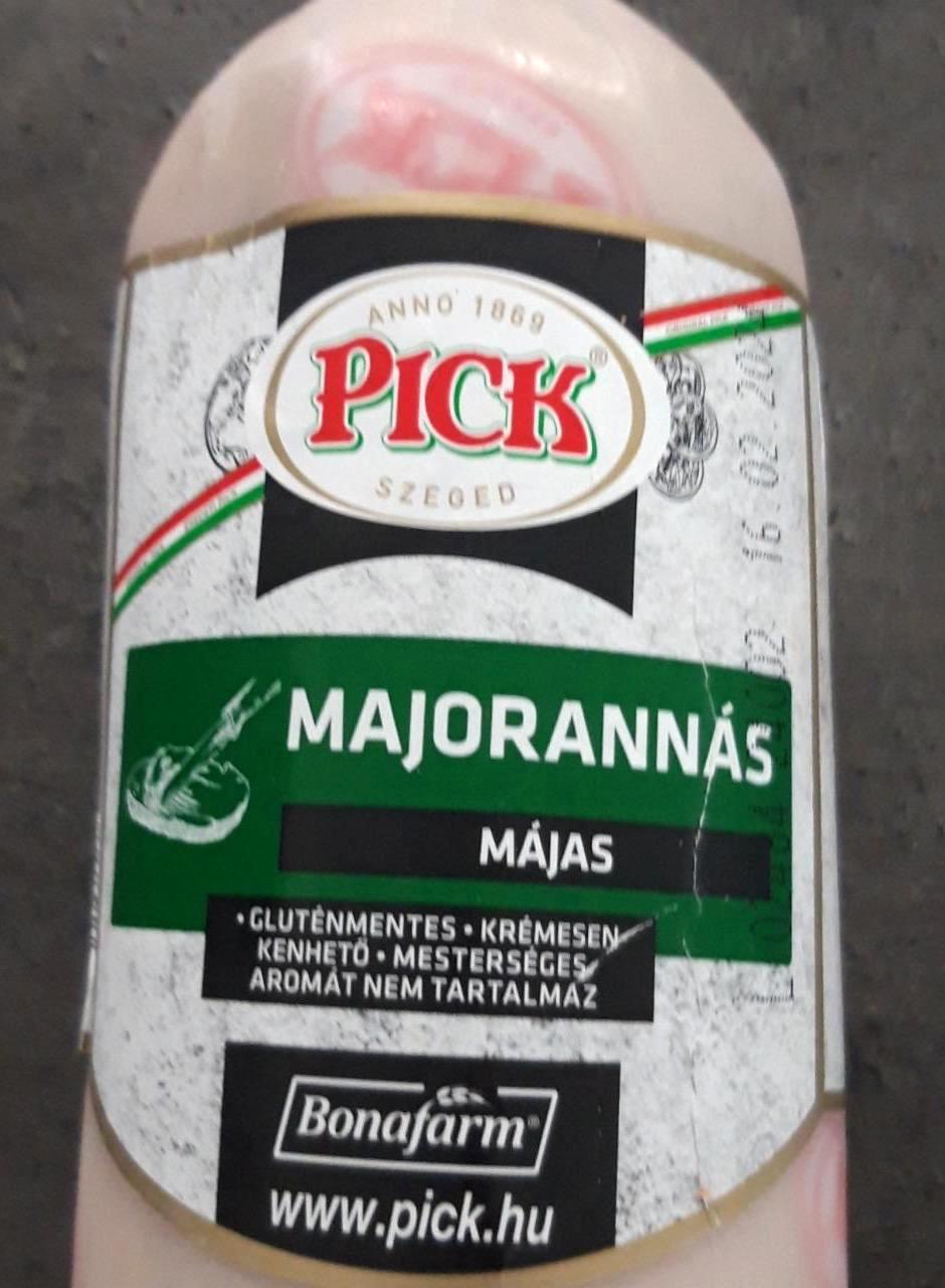 Képek - Majorannás májas Pick