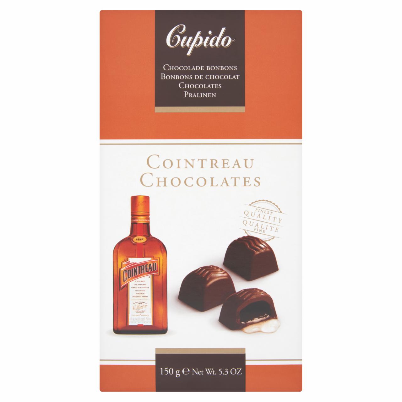 Képek - Cupido Cointreau narancslikőrrel töltött étcsokoládé 150 g