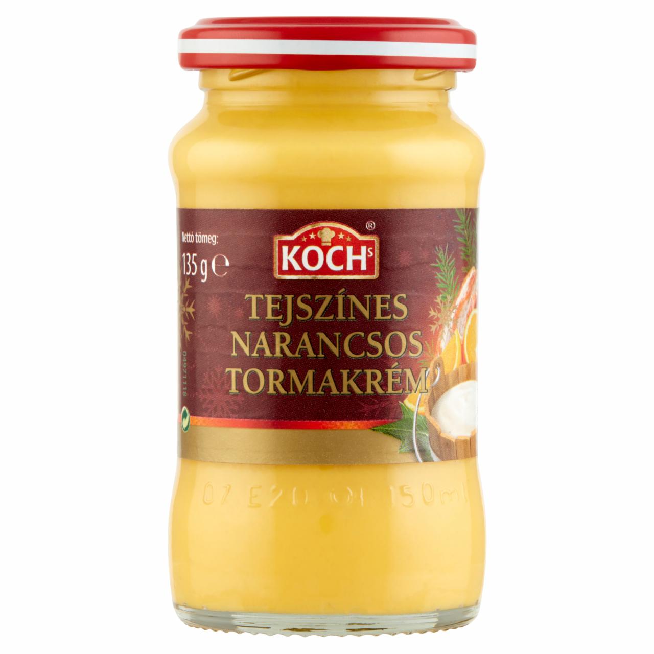 Képek - KOCHs tejszínes narancsos tormakrém 135 g