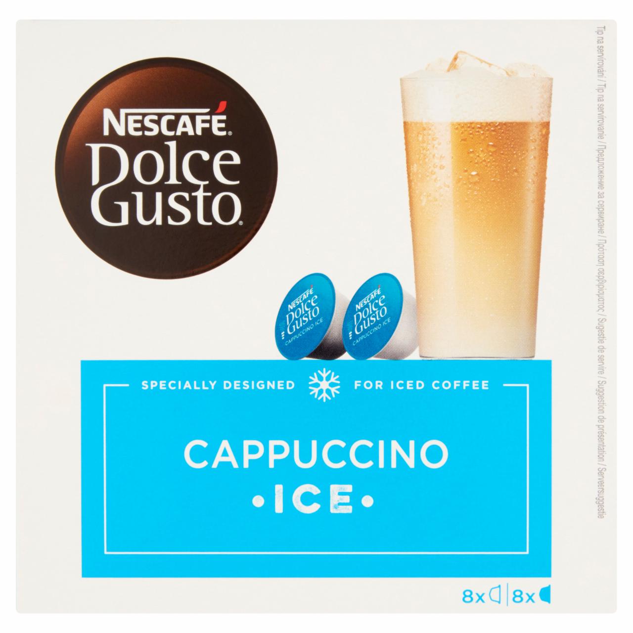 Képek - NESCAFÉ Dolce Gusto Cappuccino Ice tej- és kávékapszula 16 db/8 csésze 216 g