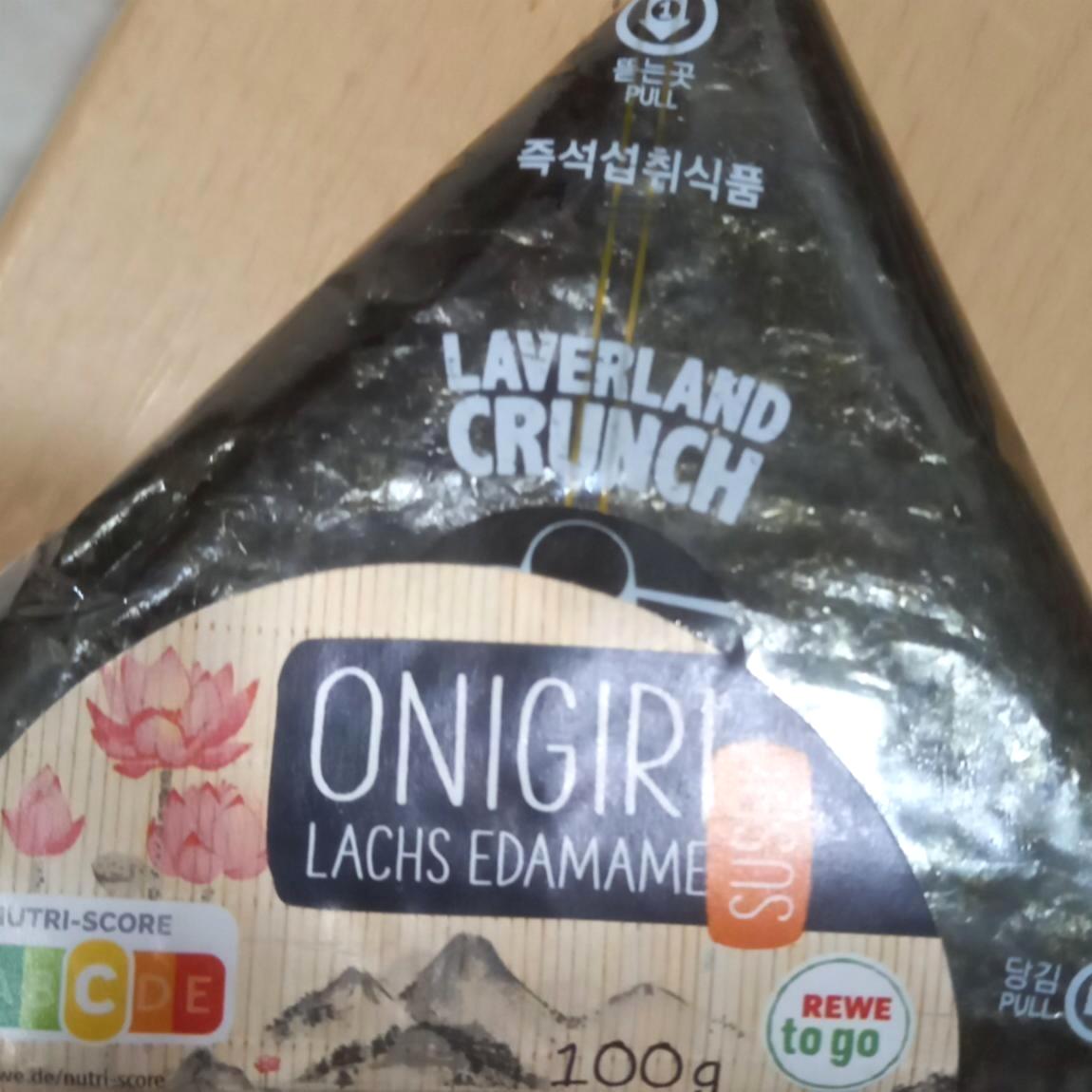 Képek - Onigiri lachs edamame Laverland crunch