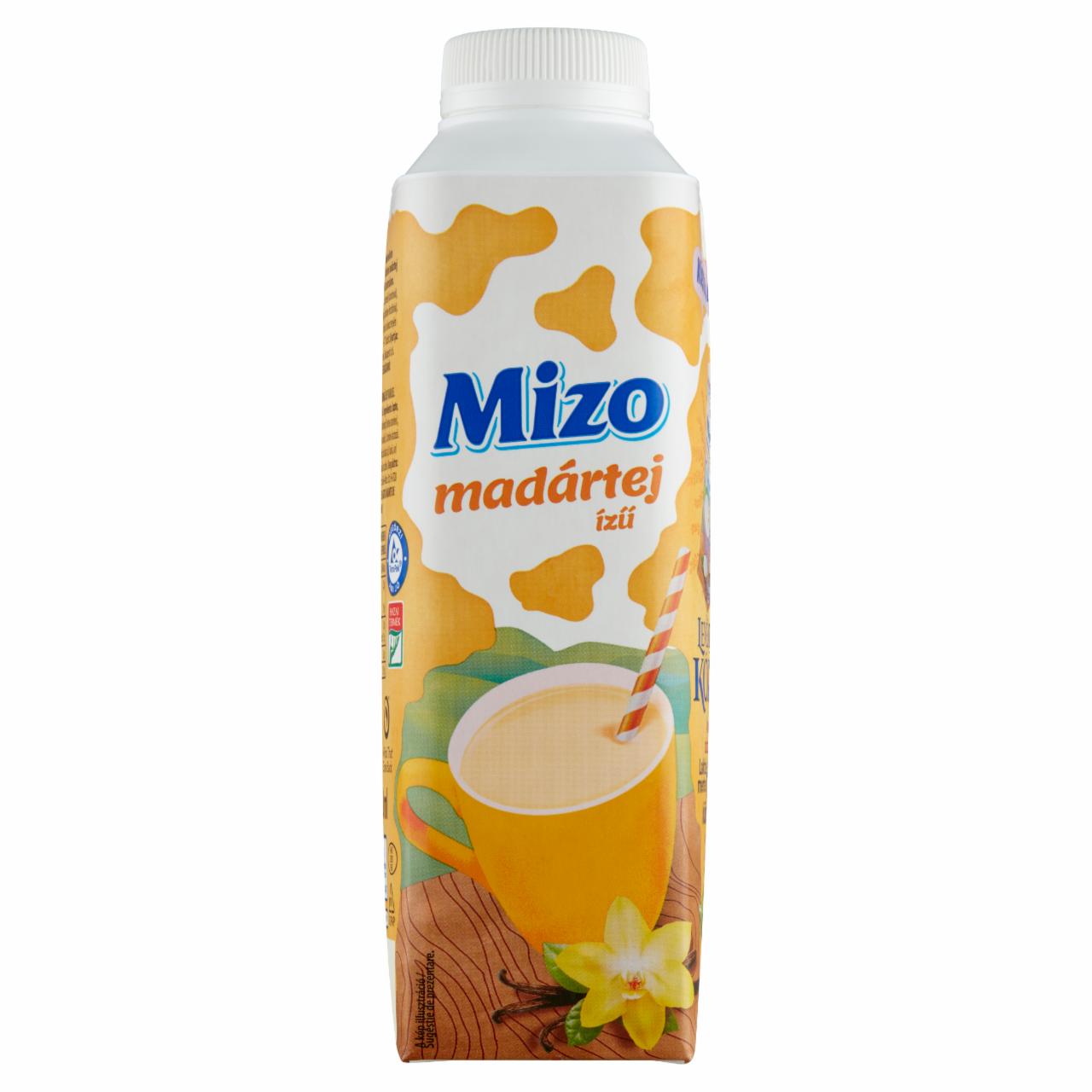 Képek - Mizo félzsíros madártej ízű tej 450 ml