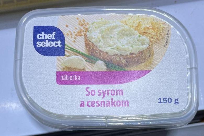 Képek - Nátierka so syrom a cesnakom Chef select