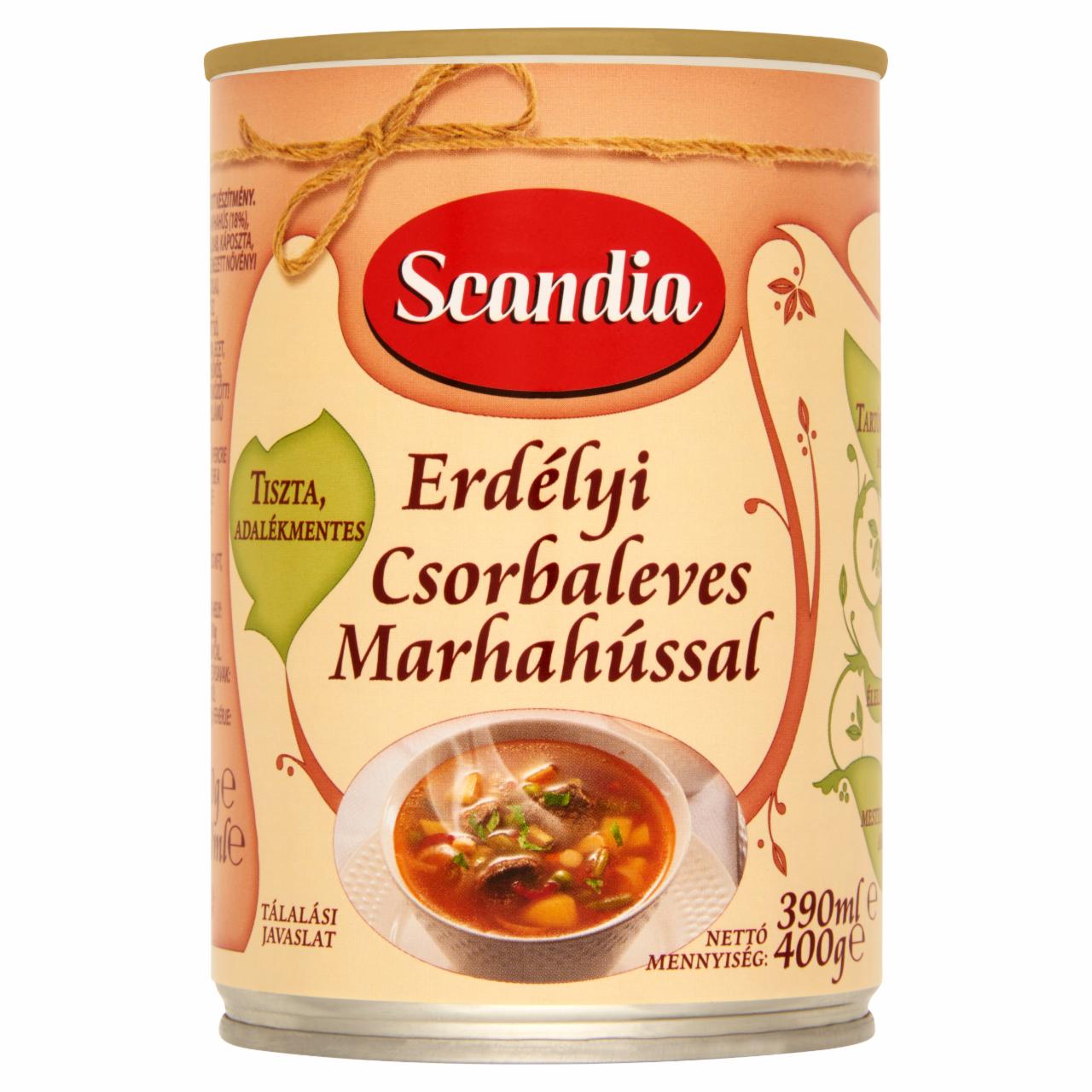 Képek - Scandia erdélyi csorbaleves marhahússal 400 g