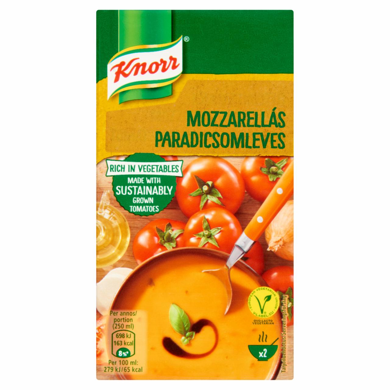 Képek - Knorr mozzarellás paradicsomleves 500 ml