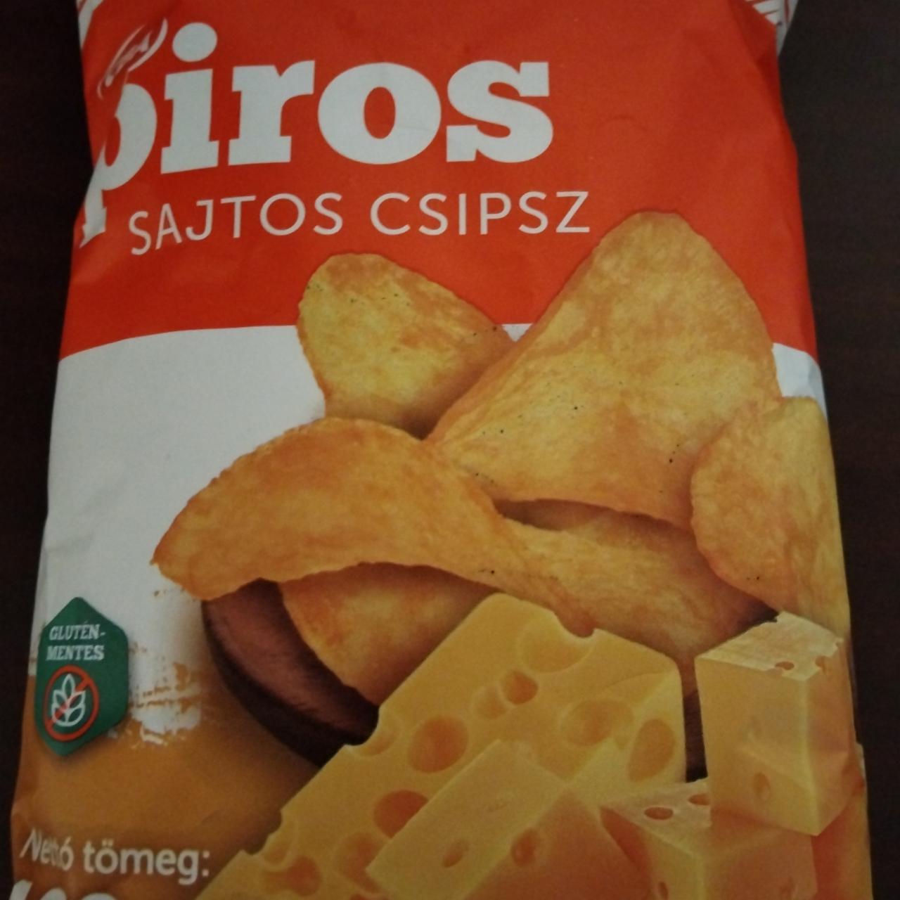 Képek - Sajtos chips CBA Piros