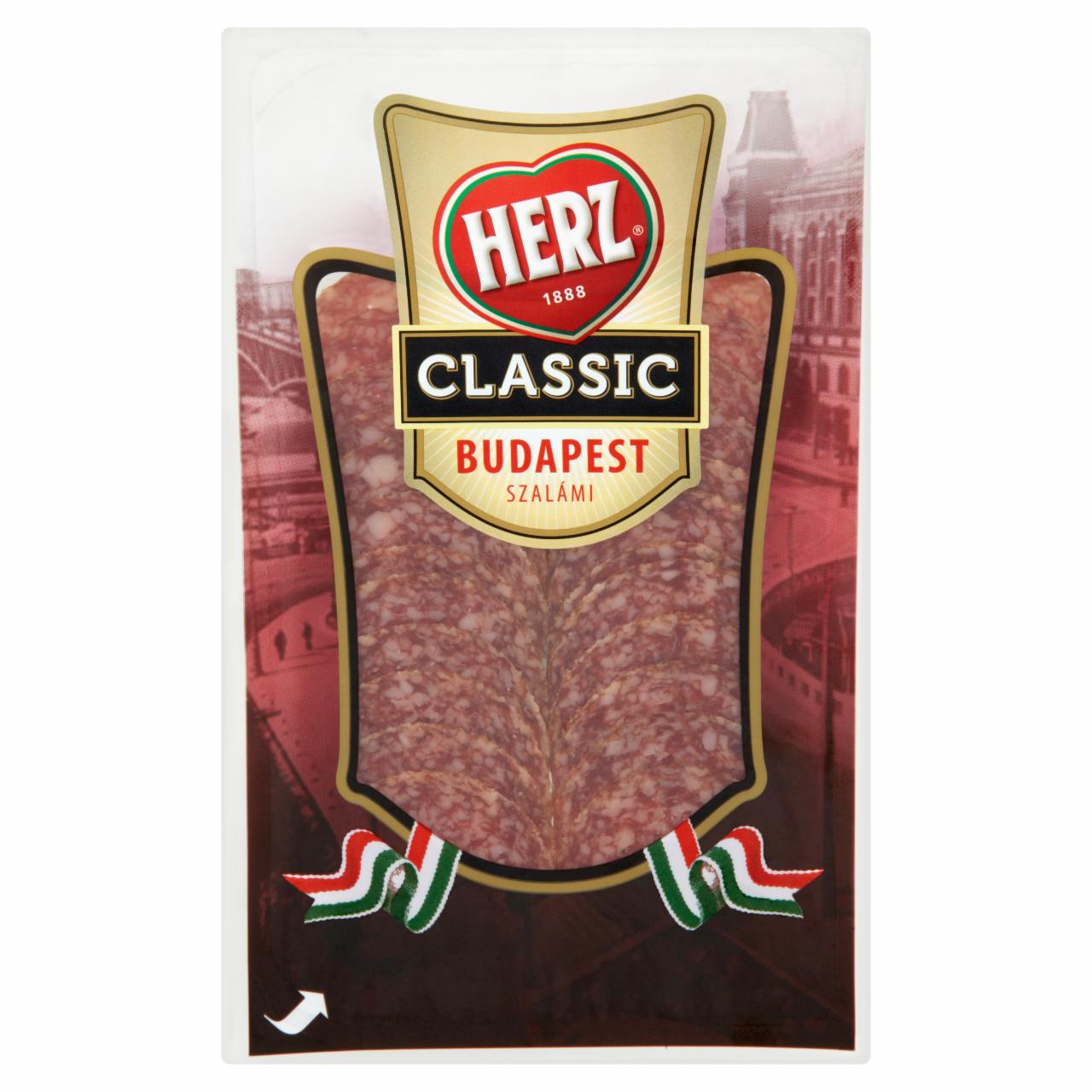 Képek - HERZ Classic Budapest szeletelt szalámi 70 g