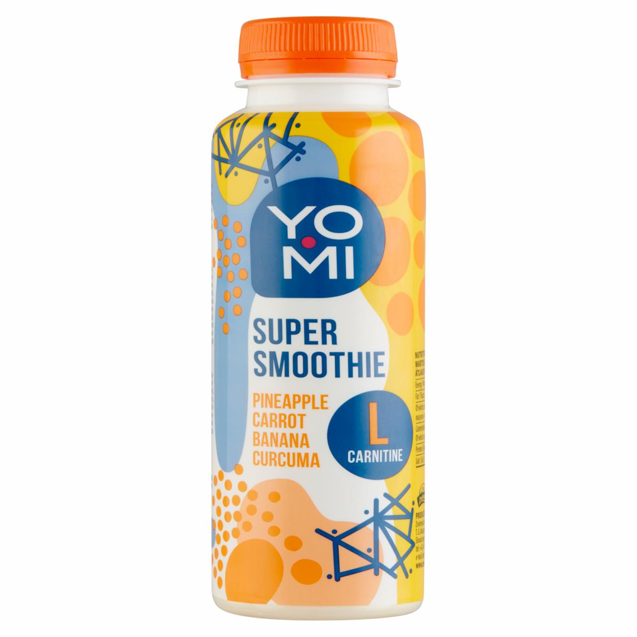 Képek - Yomi Smoothie banán-répa-ananász-kurkuma 280 g