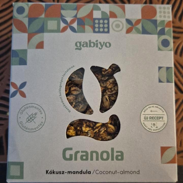 Képek - Granola Kókusz-mandula Gabiyo