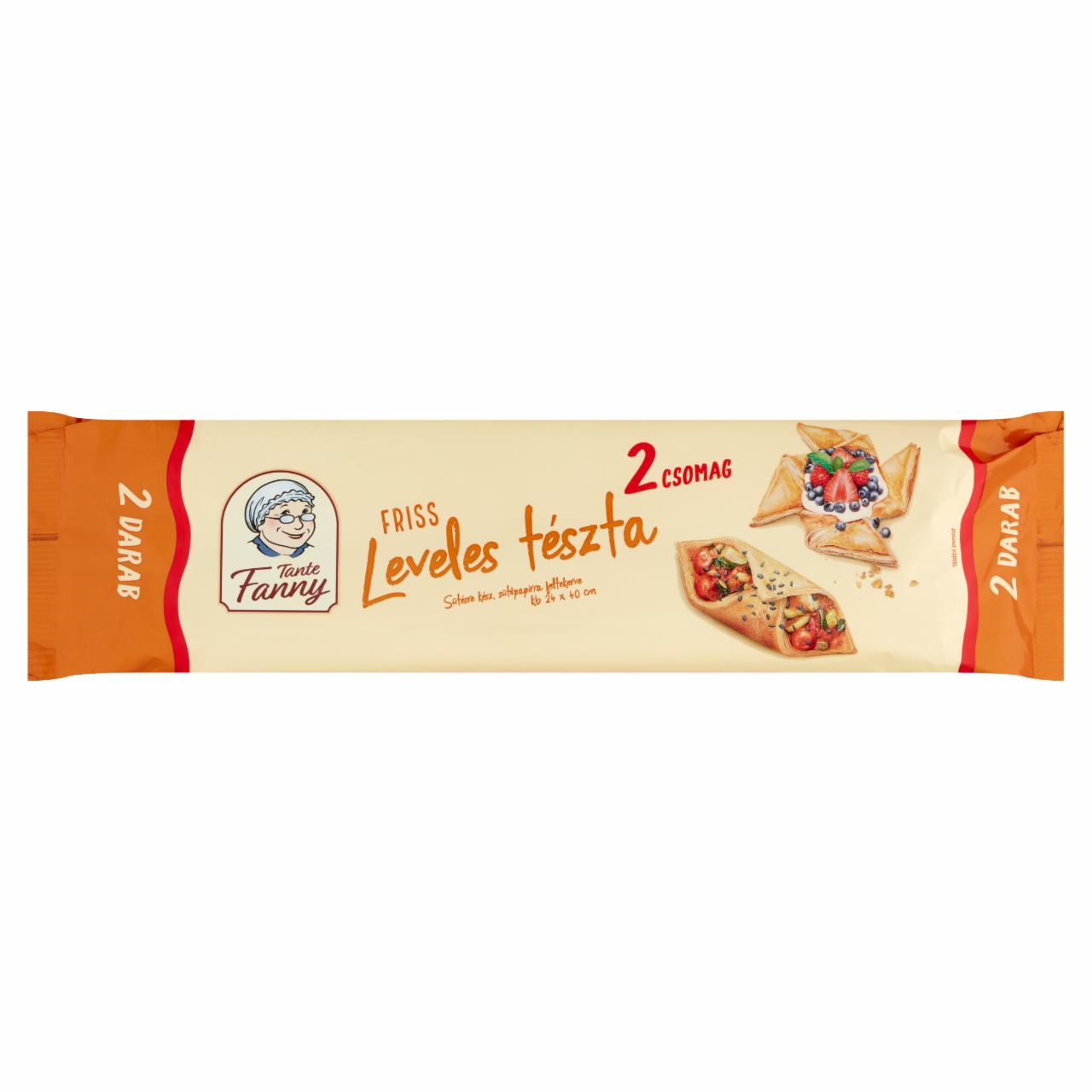 Képek - Tante Fanny friss leveles tészta 2 x 270 g (540 g)