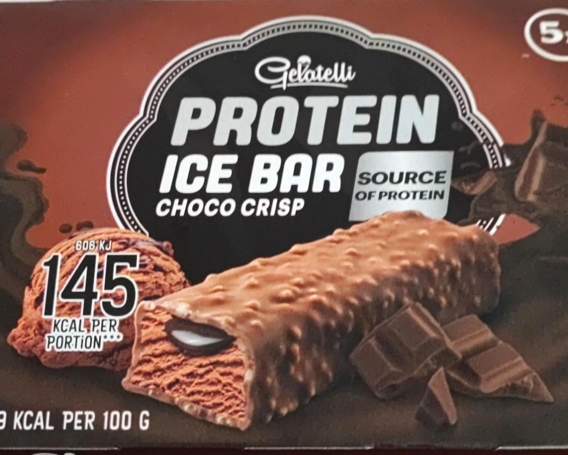 Képek - Protein ice bar Choco crisp Gelatelli