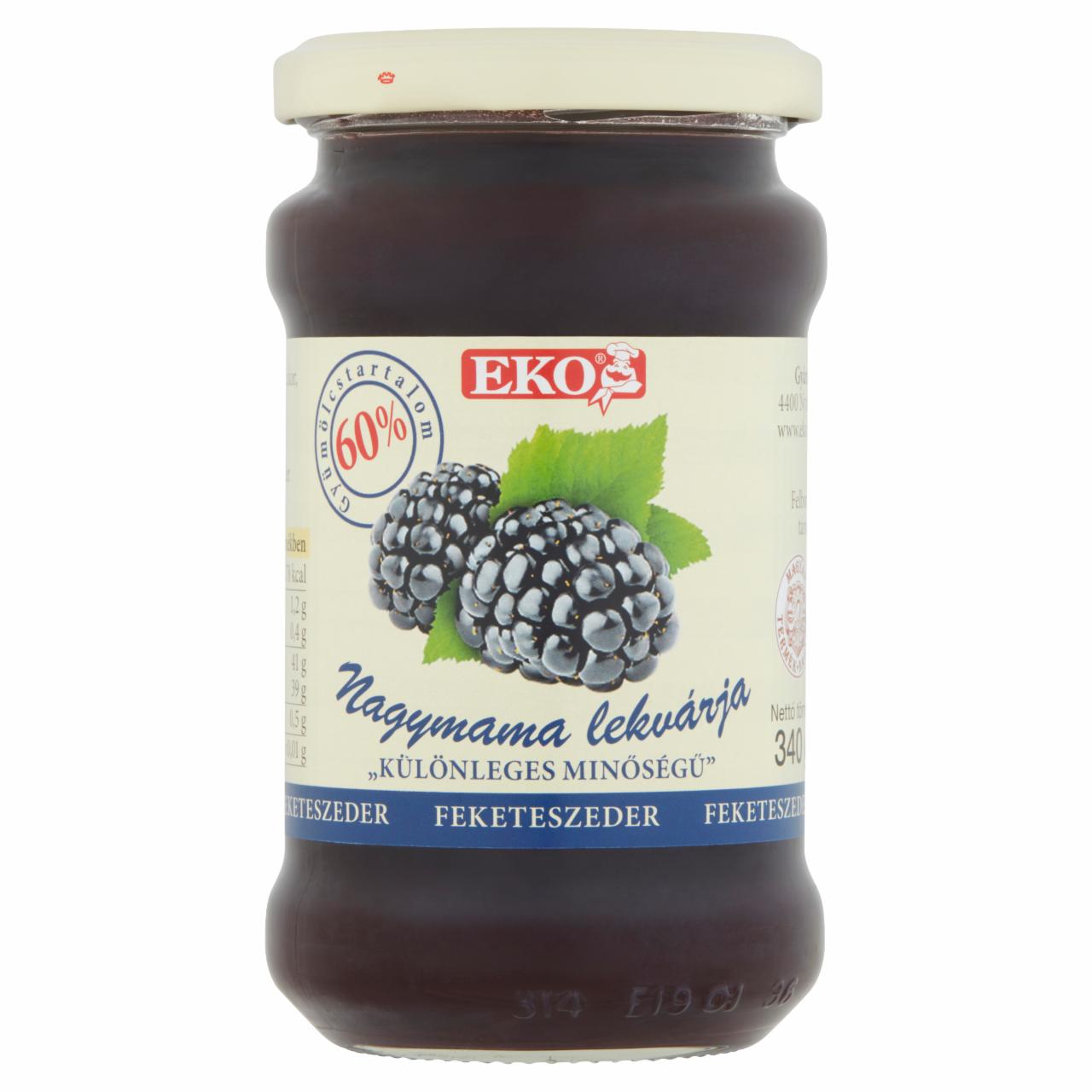 Képek - Eko Nagymama lekvárja feketeszeder 340 g