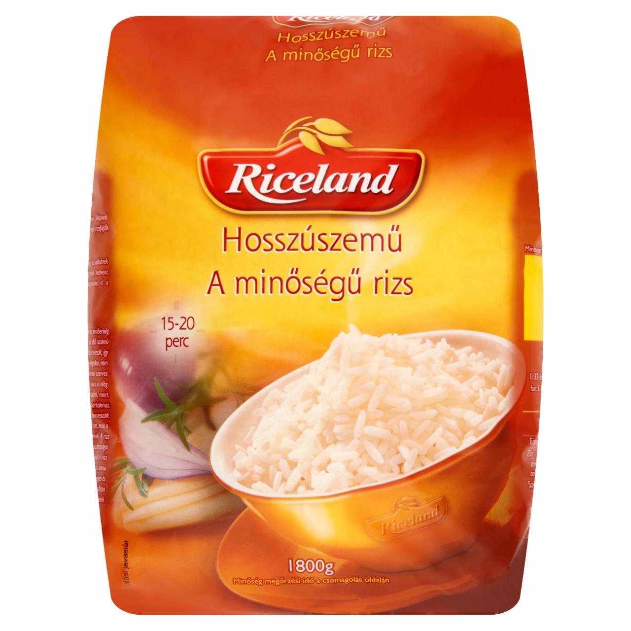 Képek - Riceland 'A' minőségű hosszúszemű rizs 1800 g