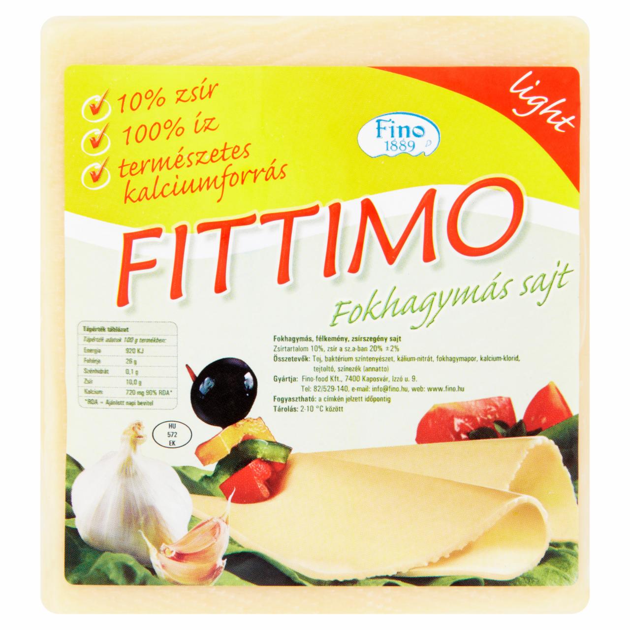 Képek - Fino Fittimo fokhagymás sajt