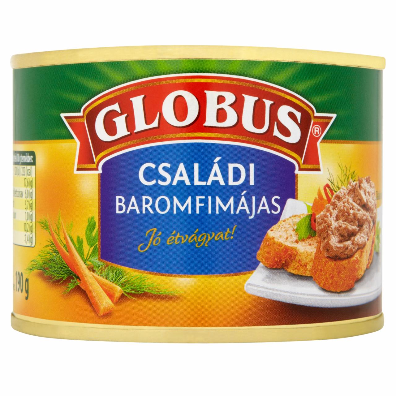 Képek - Globus családi baromfimájas 190 g