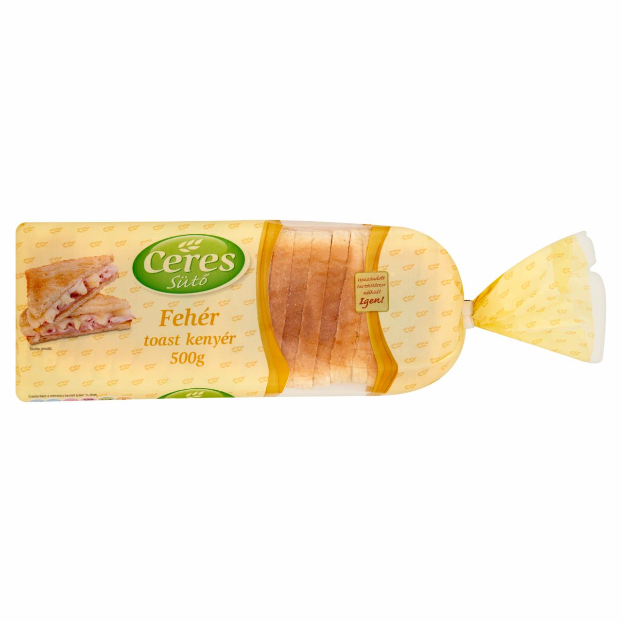 Képek - Ceres Sütő fehér toast kenyér 500 g