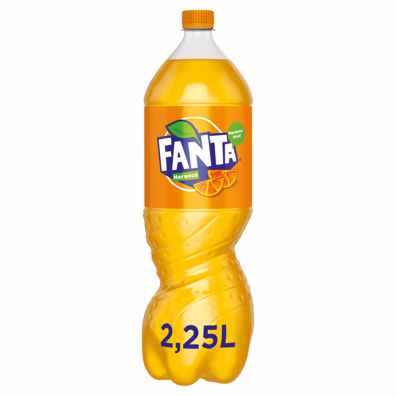 Képek - Fanta narancs szénsavas üdítőital 2,25 l