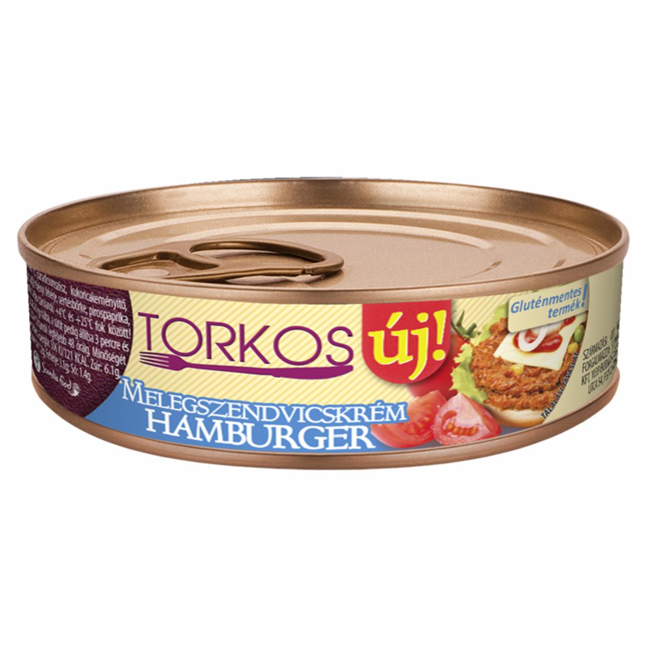 Képek - Torkos hamburger melegszendvicskrém 200 g