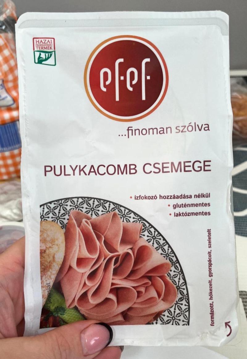 Képek - eFeF szeletelt pulykacomb csemege 100 g