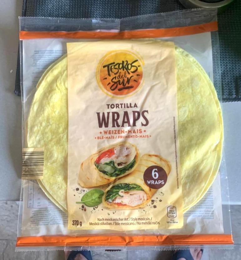 Képek - Tortilla Wraps weizen-mais Tesoros del Sur