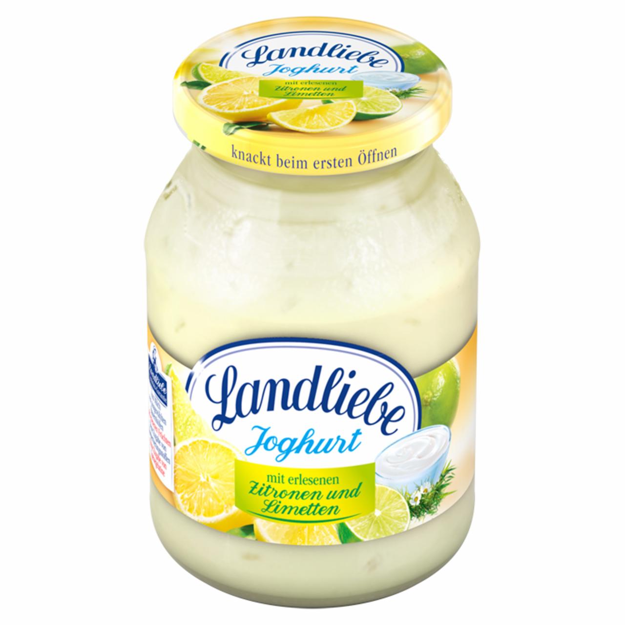 Képek - Landliebe élőflórás joghurt citrommal és lime-mal 500 g