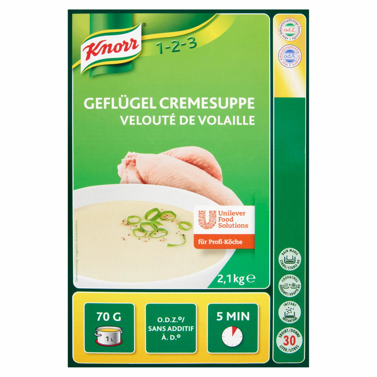 Képek - Knorr szárnyaskrémleves 2,1 kg