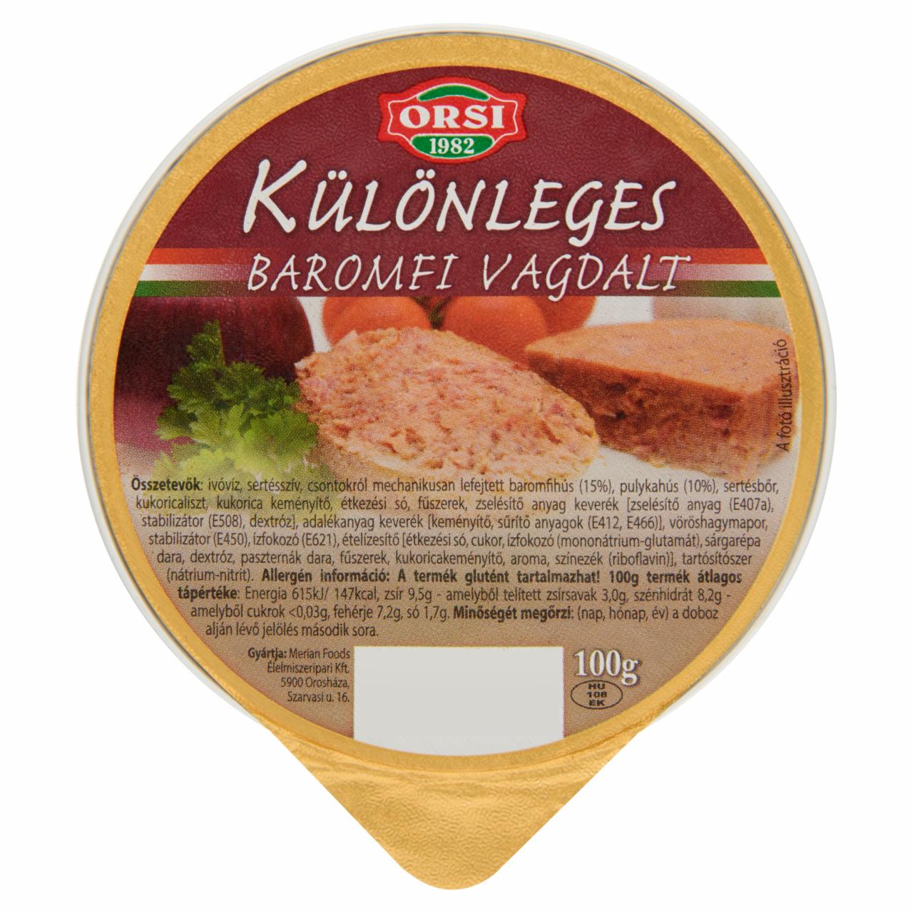 Képek - Orsi különleges baromfi vagdalt 100 g