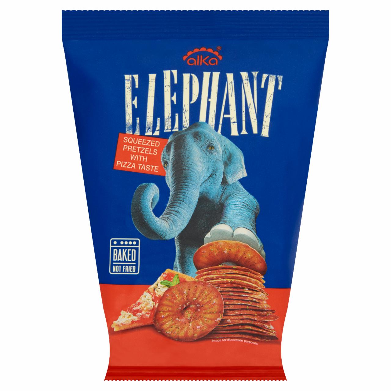 Képek - Elephant chips-tallér pizza fűszerezéssel 70 g