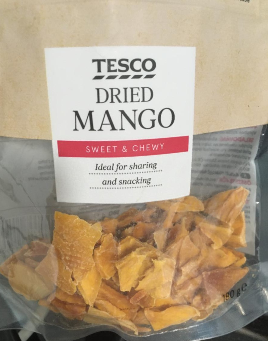 Képek - Tesco aszalt mangószeletek 