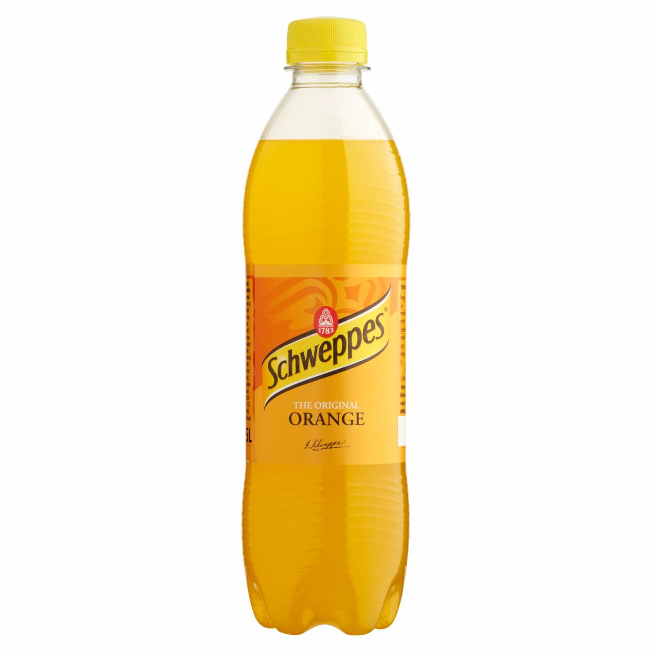 Képek - Schweppes csökkentett energiatartalmú narancs szénsavas üdítőital 0,5 l