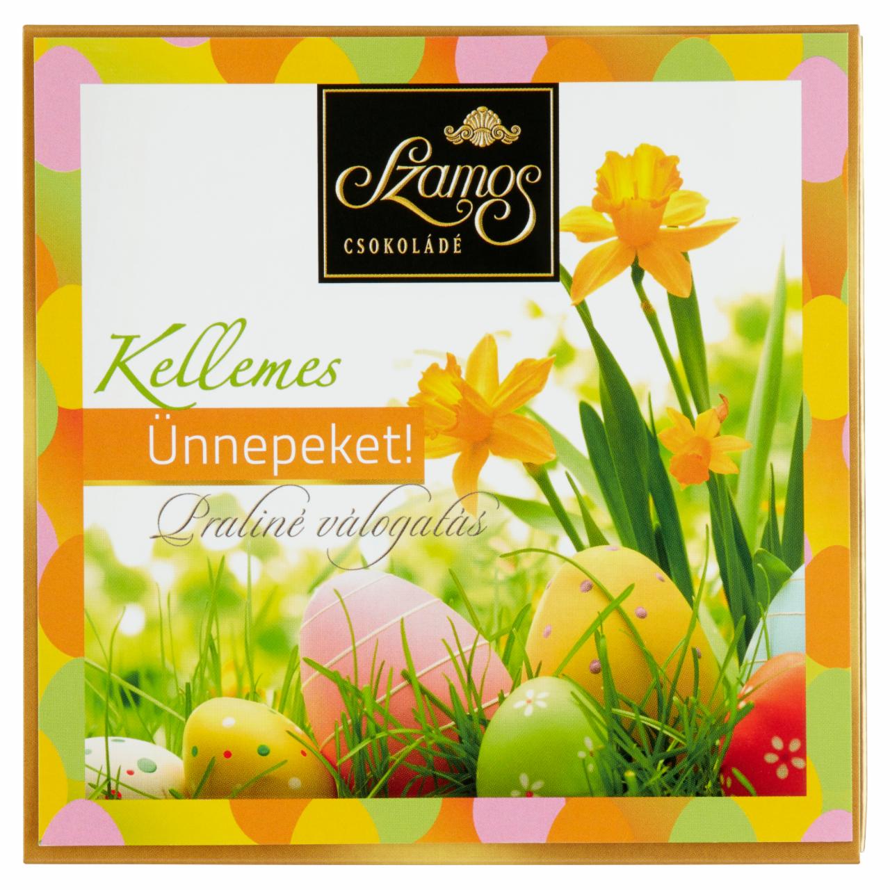 Képek - Szamos Kellemes Ünnepeket! praliné válogatás 6 db 45 g