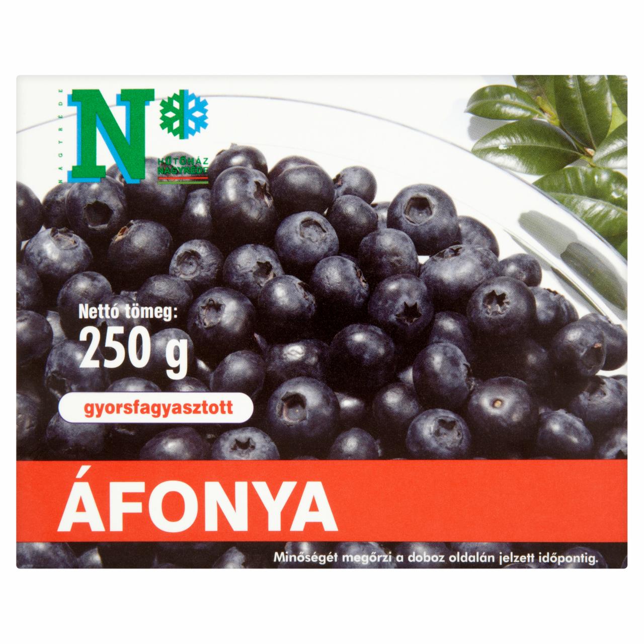 Képek - Nagyréde gyorsfagyasztott áfonya 250 g