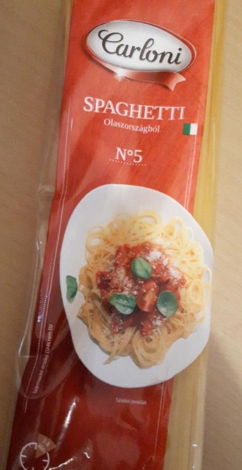 Képek - Durum spaghetti száraztészta Carloni