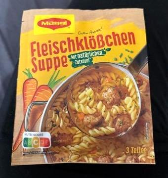 Képek - Fleischklößchen Suppe Maggi