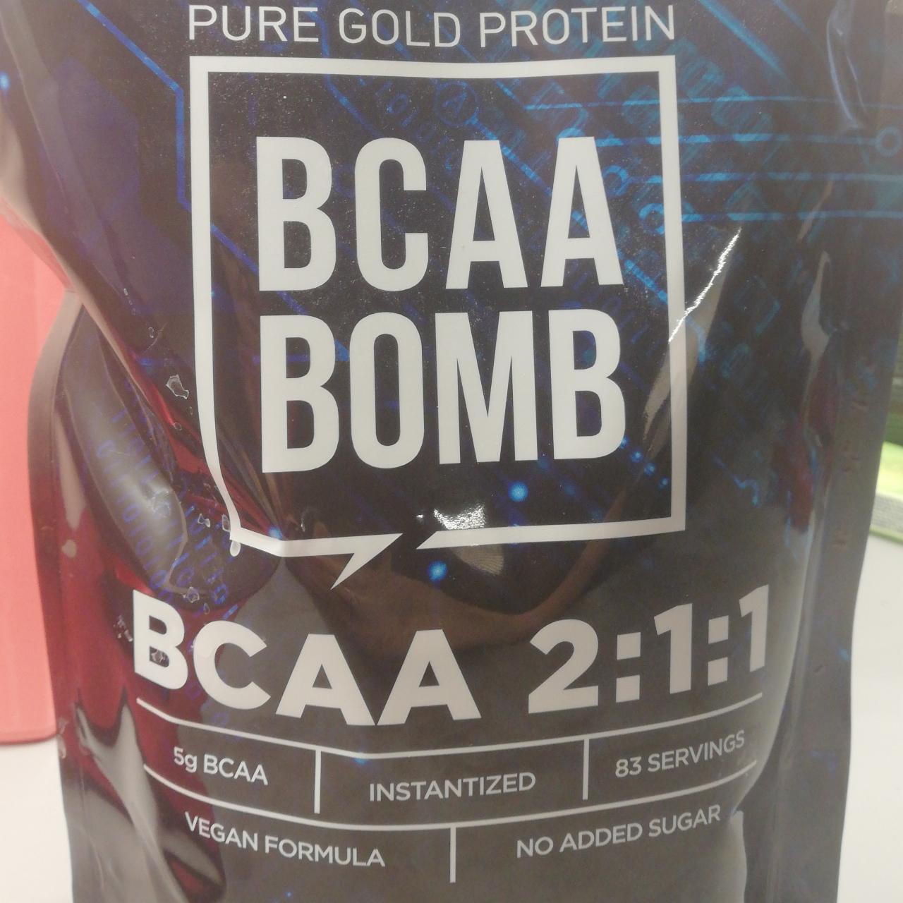Képek - BCAA Bomb Pure Gold protein