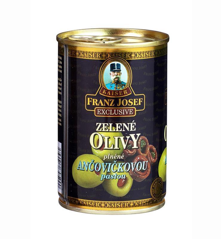 Képek - Exclusive zöld olívabogyó szardellakrémmel töltve sós lében Kaiser Franz Josef