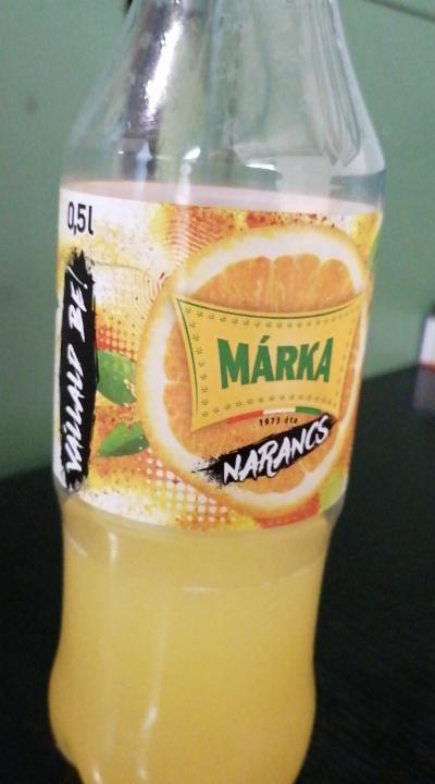 Képek - Márka narancs szénsavas üdítőital cukorral és édesítőszerrel 0,5 l