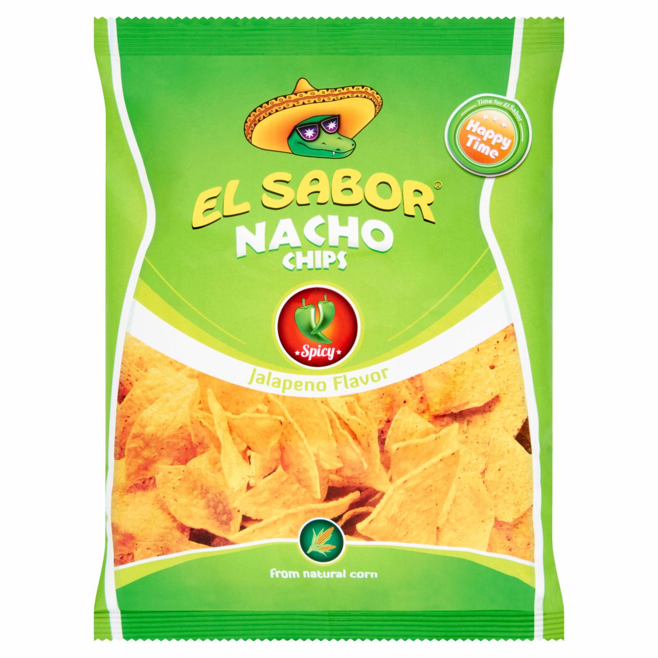 Képek - El Sabor nacho chips jalapeno ízesítéssel 225 g
