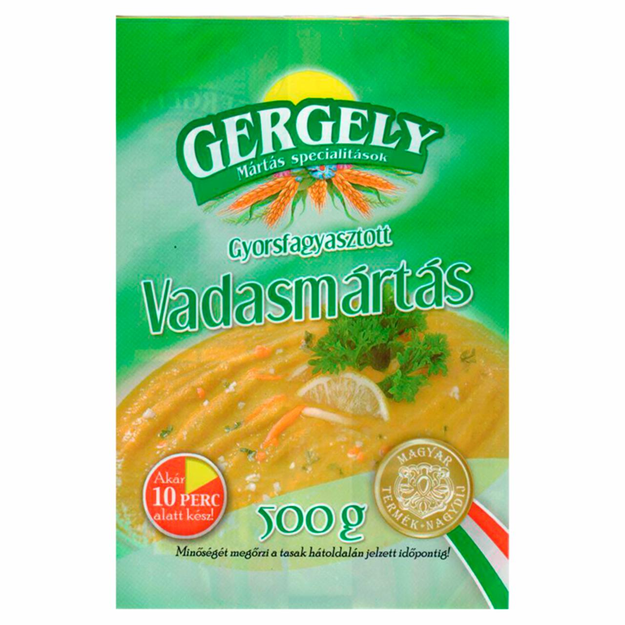 Képek - Gyorsfagyasztott vadasmártás Gergely