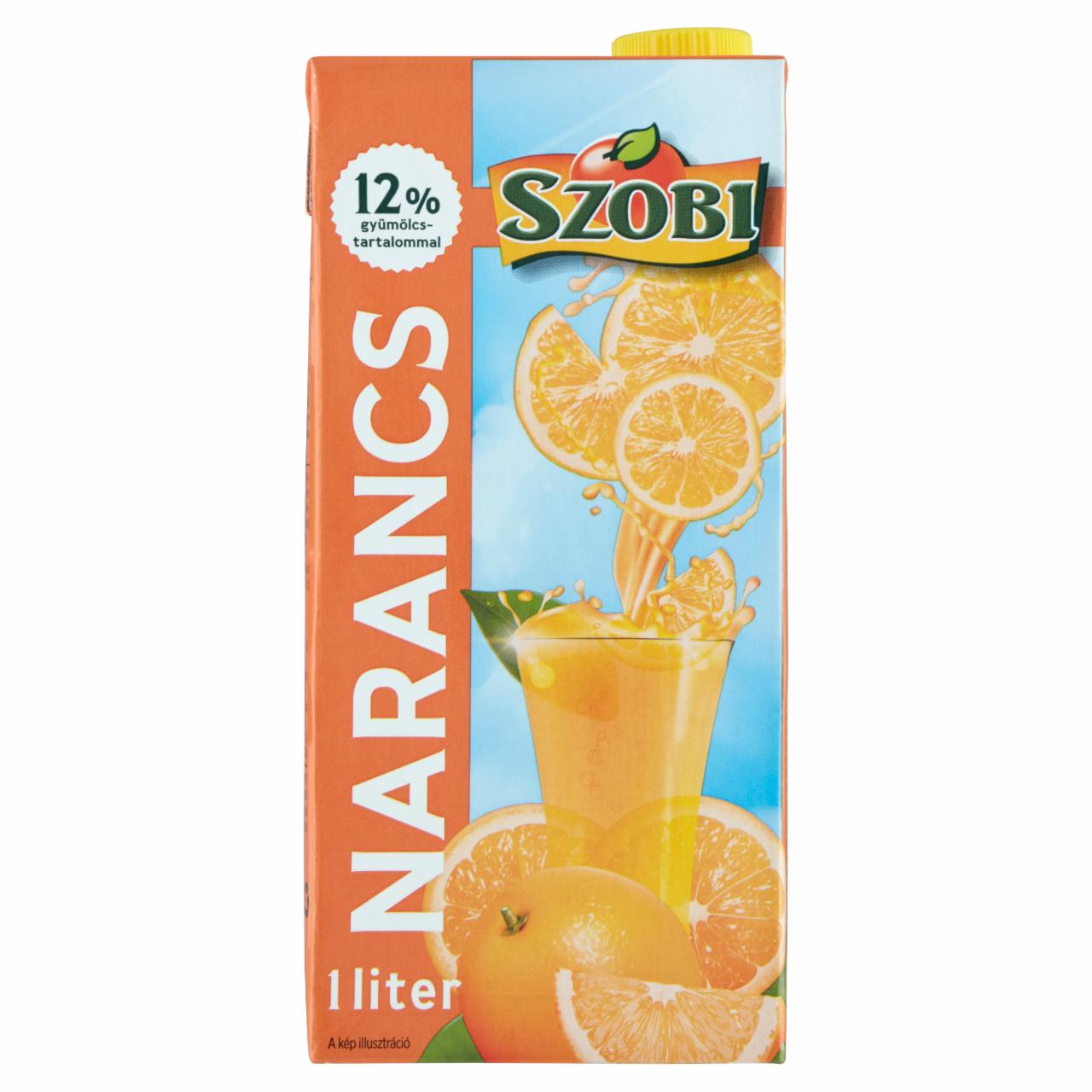 Képek - Szobi narancsital cukorral és édesítőszerekkel 1l