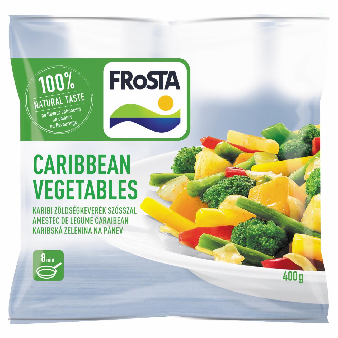 Képek - FRoSTA gyorsfagyasztott karibi zöldségkeverék szósszal 400 g