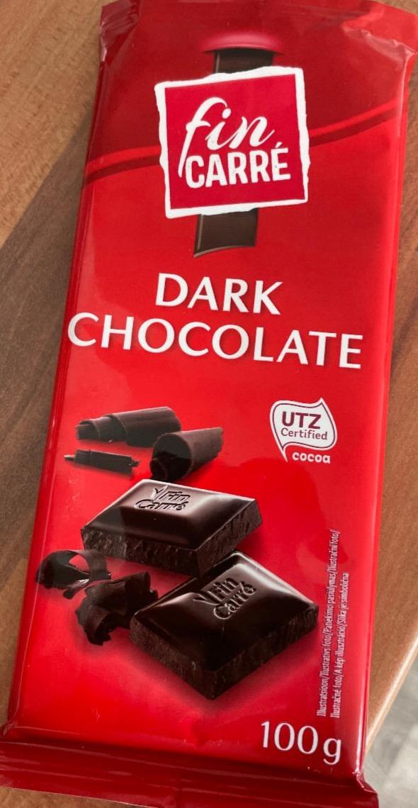 Képek - Dark chocolate Fin Carré
