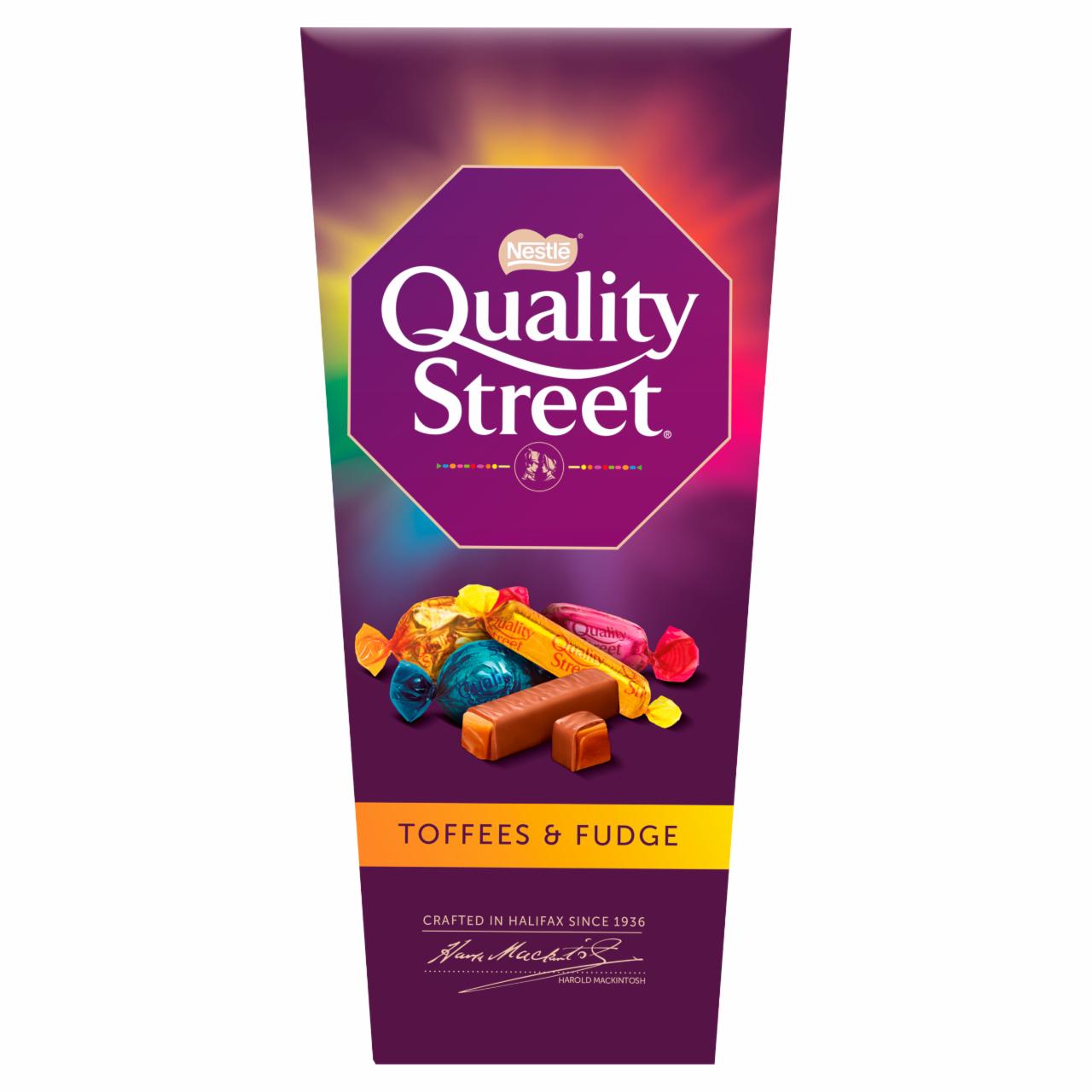 Képek - Quality Street Toffees & Fudge vegyes tejcsokoládé és tejkaramella 240 g