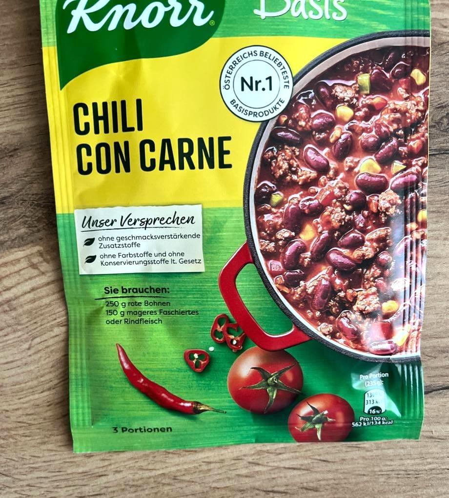 Képek - Chili con carne Knorr